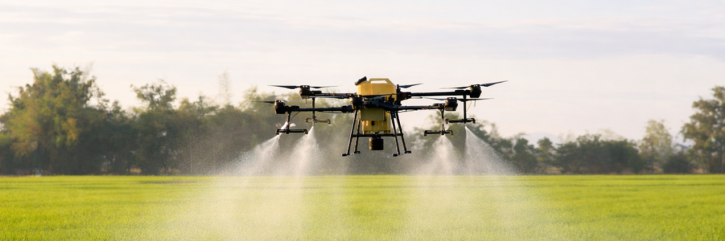 Agricultural Drone Services Are Transforming Farming in India