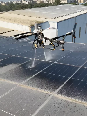 Solar Cleaning Drone